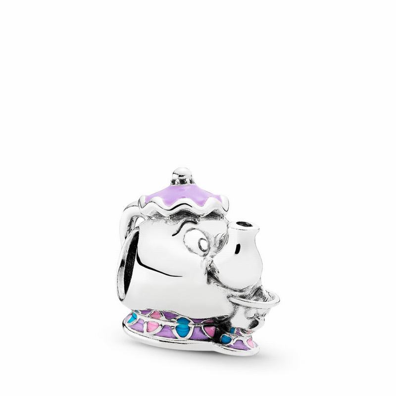 Pandora Disney Mrs. Potts & Chip Beauty and the Beast Charm Silver Egypt VC1047298